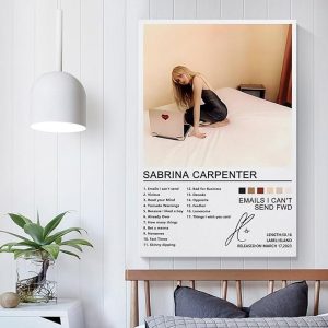 Sabrina Carpenter Canvas Poster