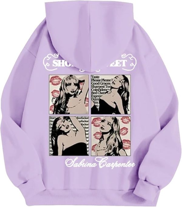 Unisex "Short N' Sweet" Sabrina Carpenter Hoodie - Image 3