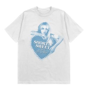 sabrina carpenter short n sweet tour is so nice tee